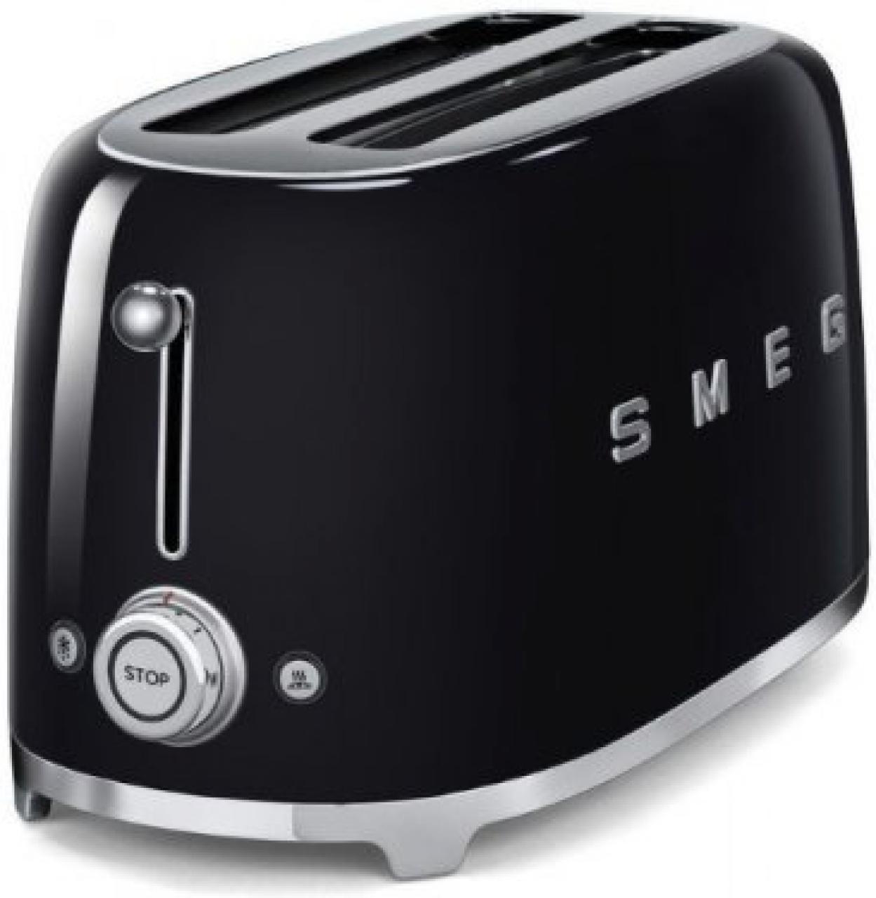 Тостер Smeg TSF02 черный