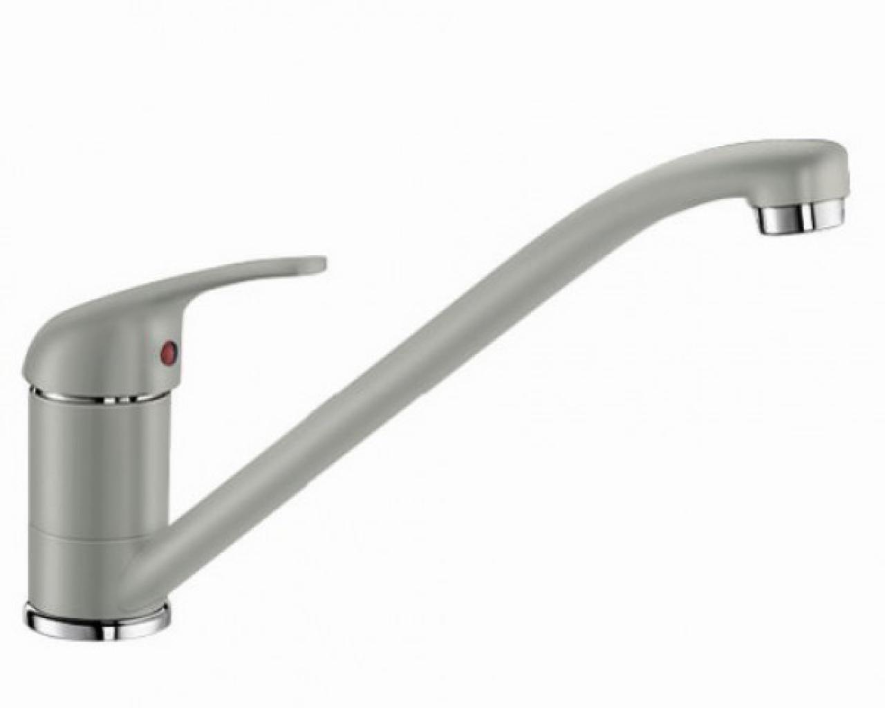 Смеситель для кухни (мойки) Blanco Daras (гранит) однорычажный жемчужный