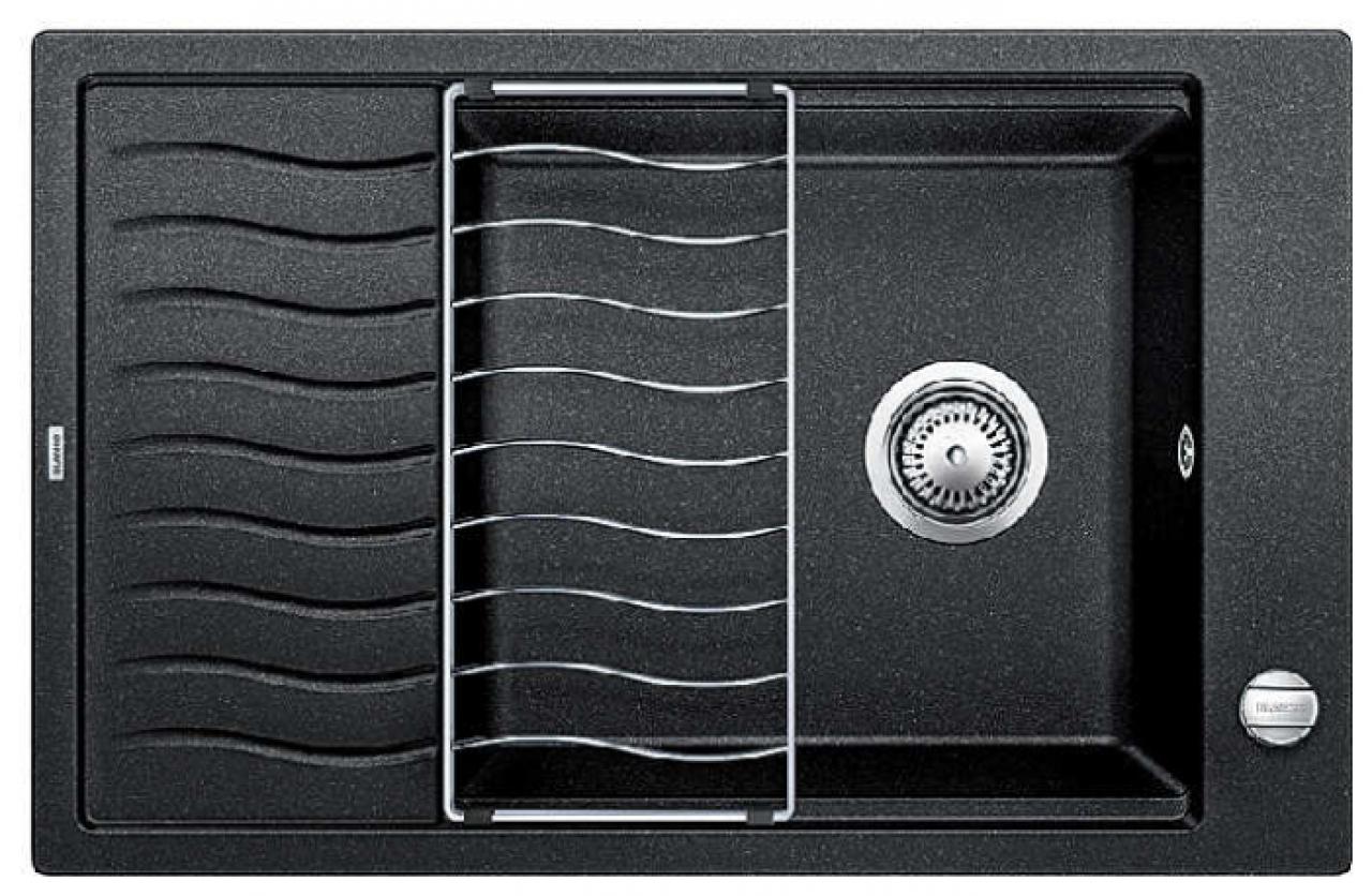 Мойка кухонная Blanco Elon XL 6S с клапаном-автоматом антрацит