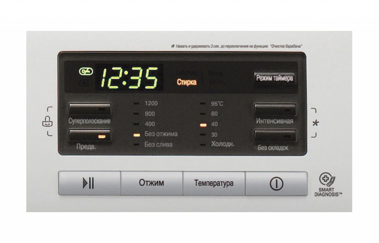 Стиральная машина LG F-1296TD4