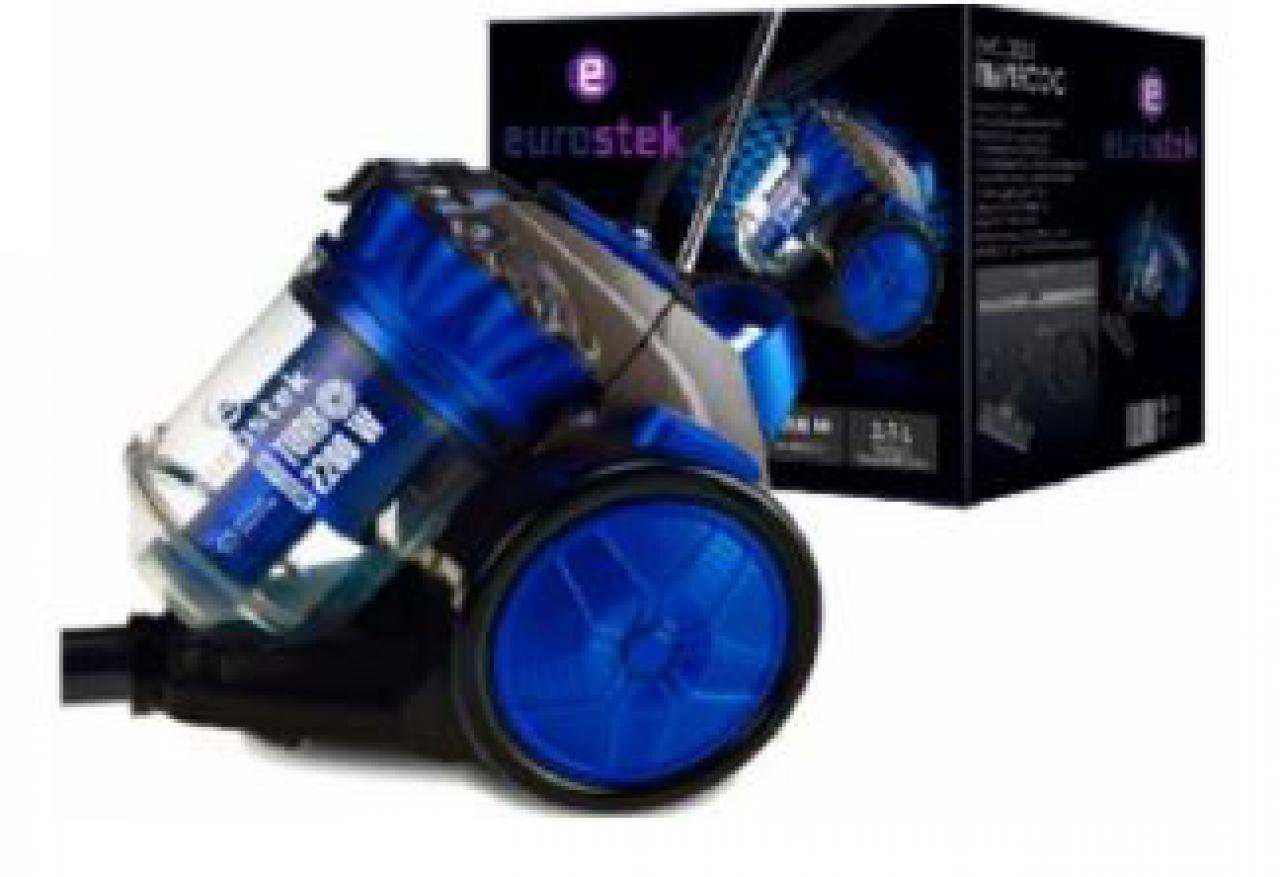 Пылесос EUROSTEK EVC-3001 синий