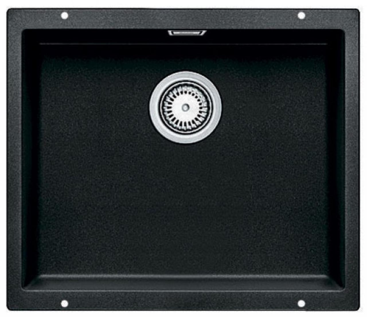 Мойка кухонная Blanco Subline 500-U Silgranit PuraDur InFino антрацит