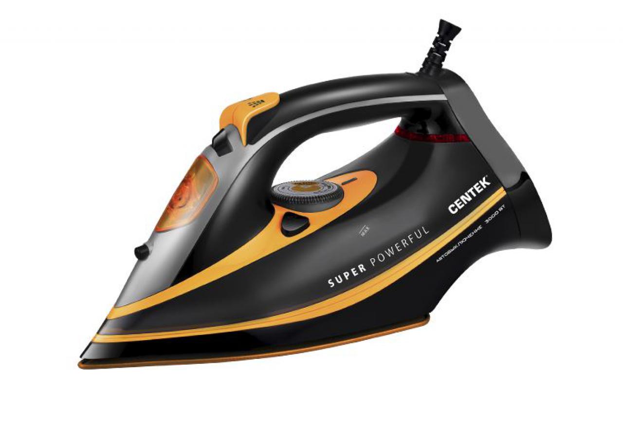 Утюг CENTEK CT-2358 желтый/черный