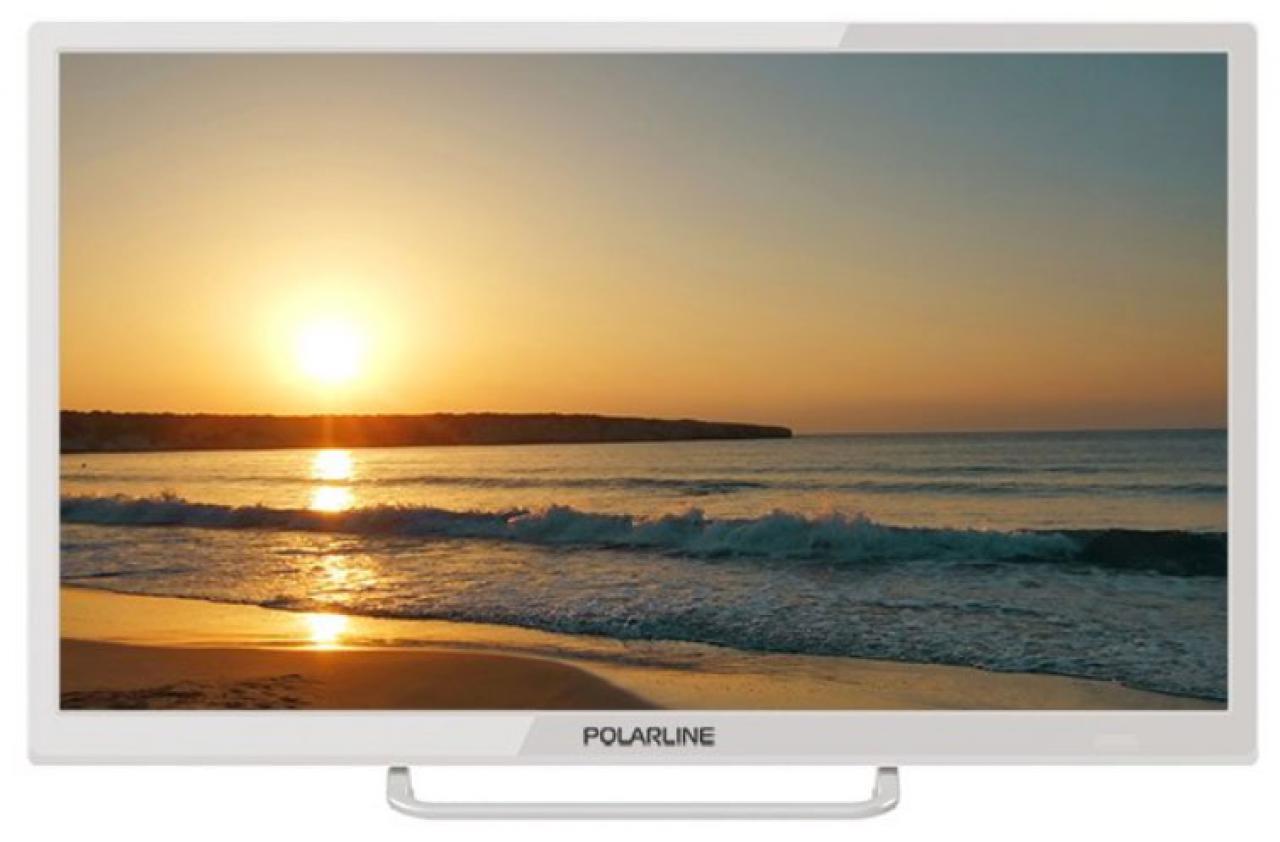 LED-телевизор Polarline 24PL52TC белый