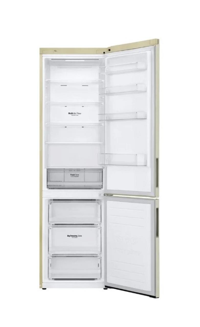 Холодильник LG GA-B509 CECL бежевый мрамор