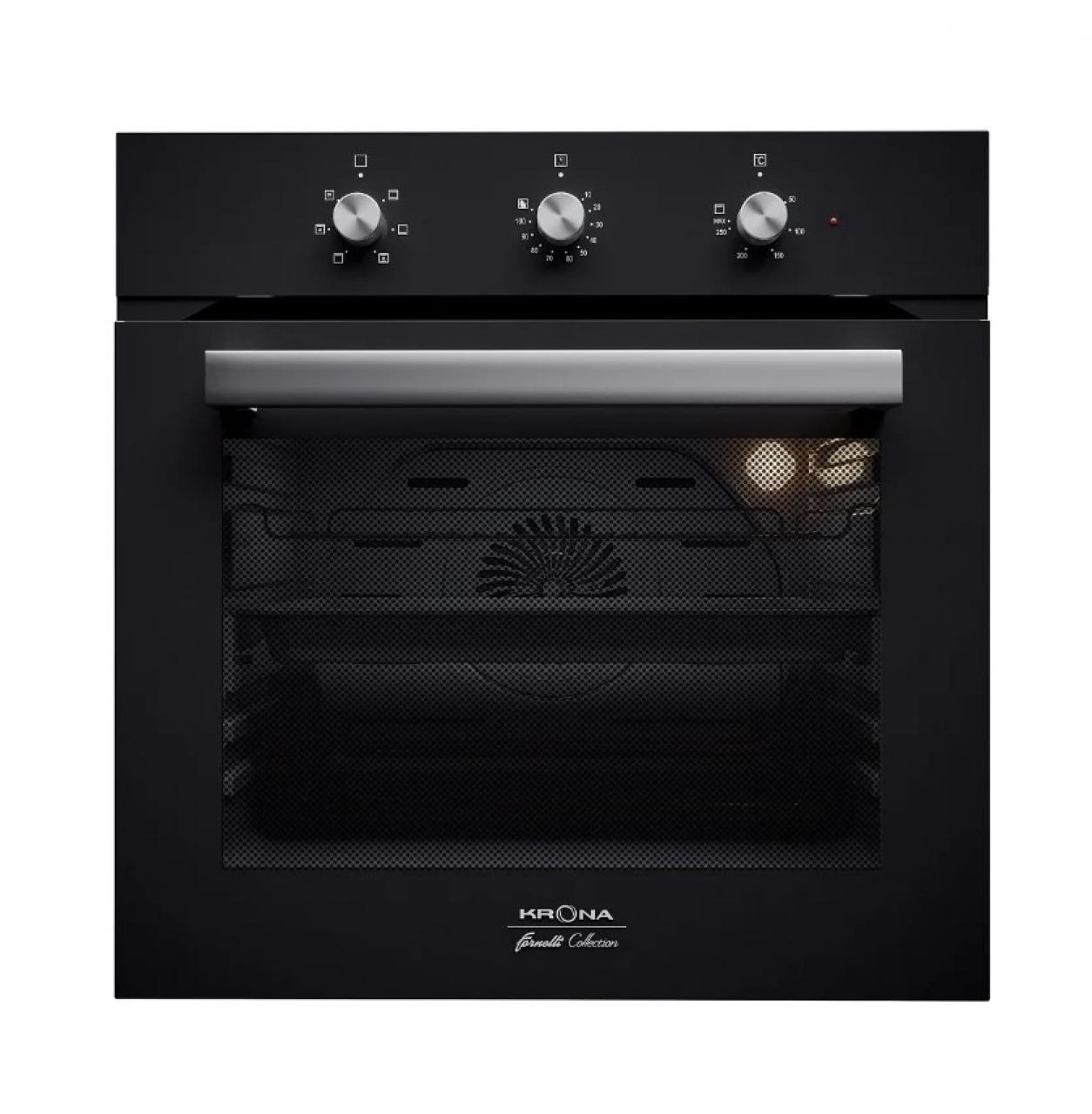 Электрический духовой шкаф Krona ROMANA 60 BL