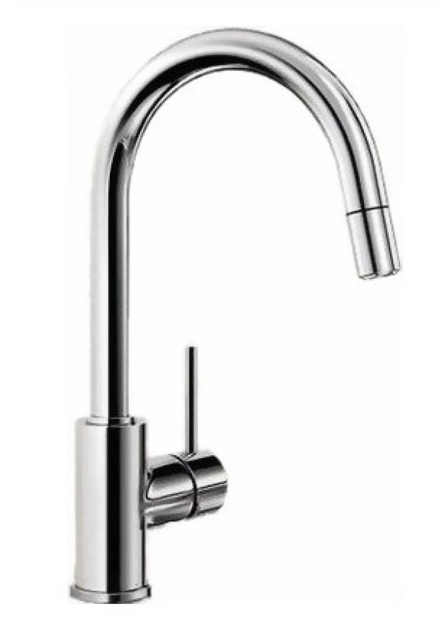 Смеситель для кухни (мойки) Blanco Mida-S (хром) однорычажный