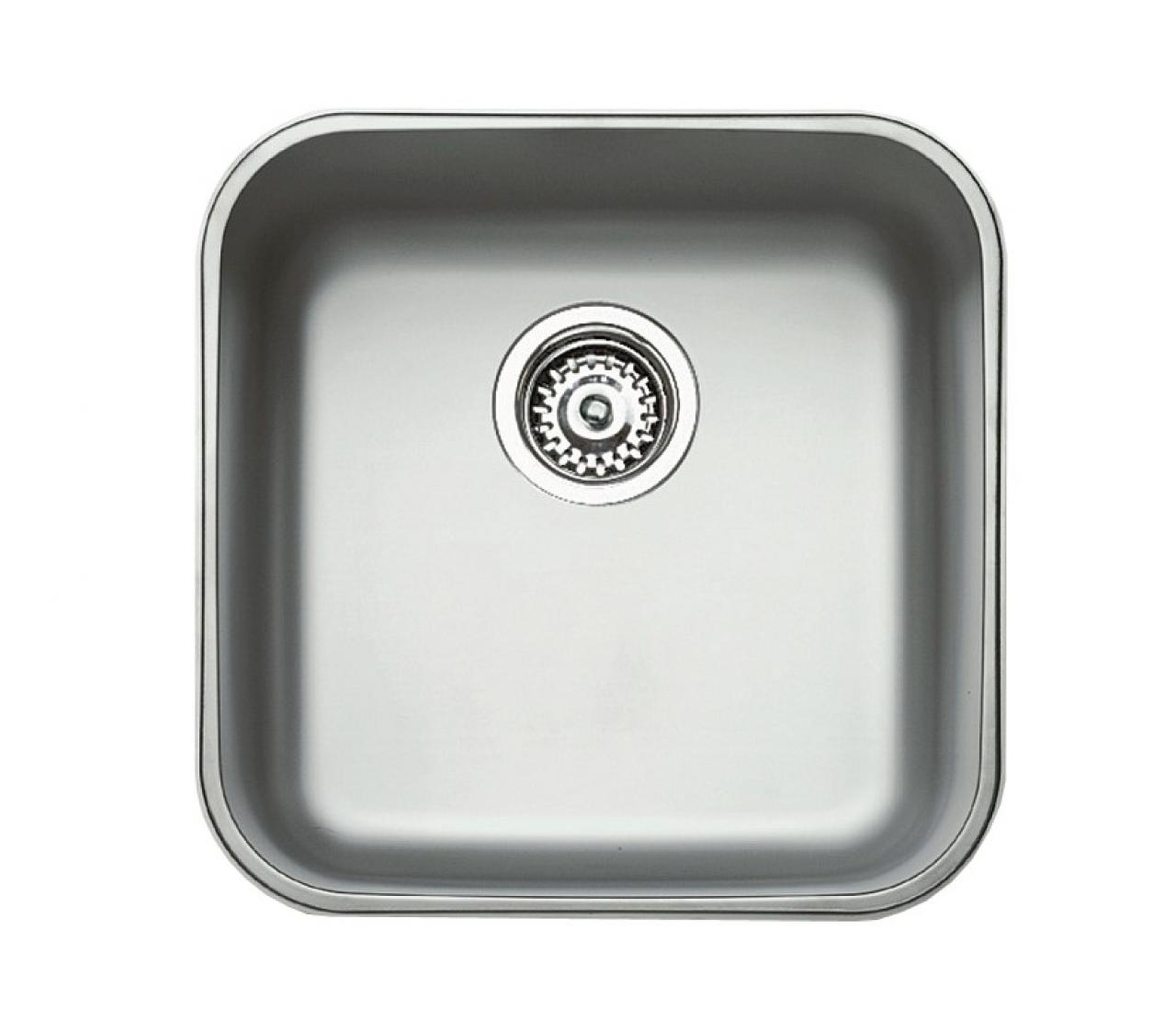 Врезная кухонная мойка TEKA BE 40.40.20 Plus 43.54х43.54см нержавеющая сталь полированная