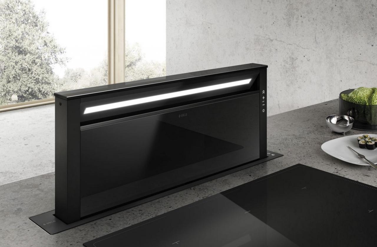 Вытяжка встраиваемая ELICA GETUP BL MAT/A/90 черный
