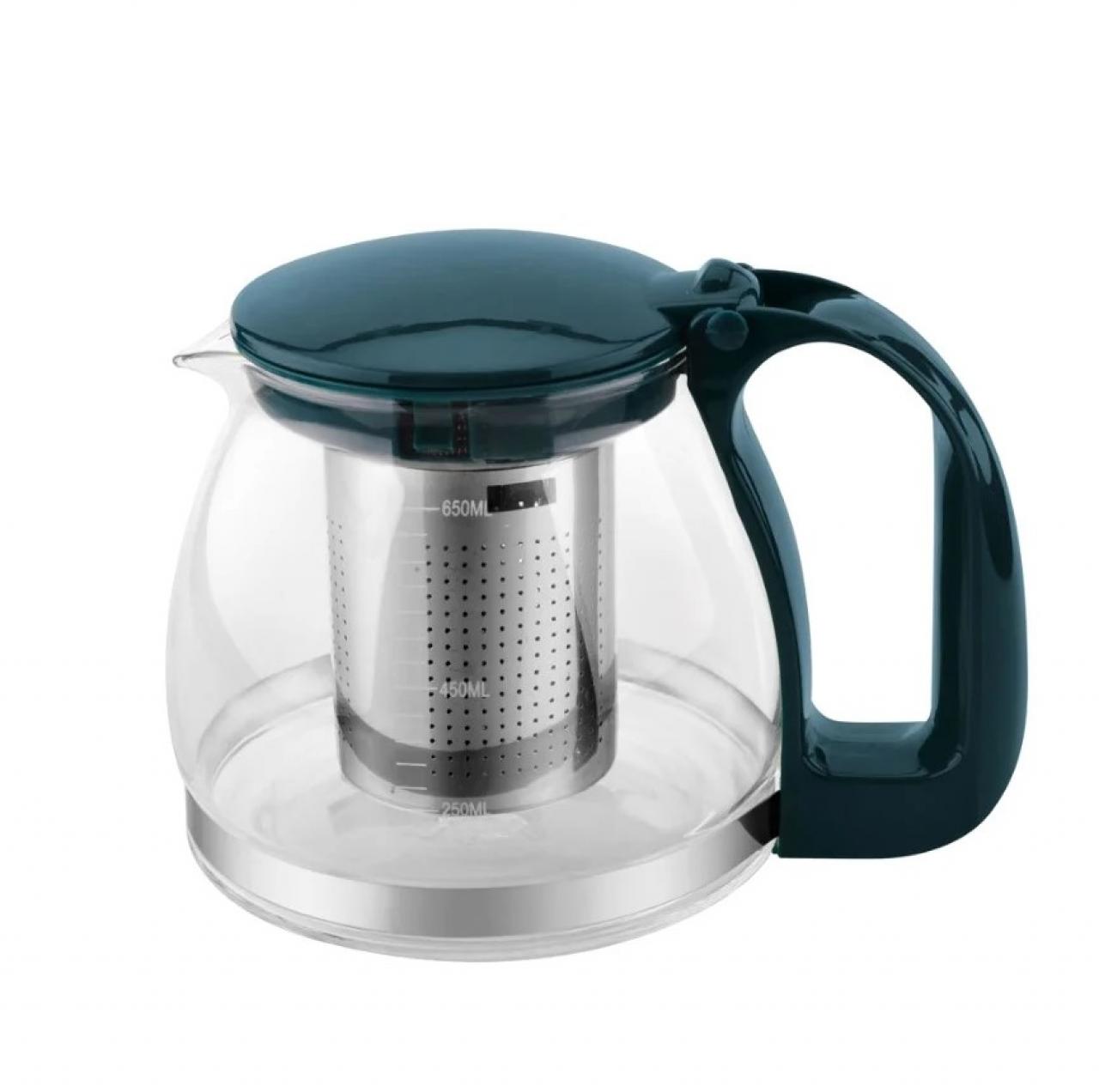 Mallony Заварочный чайник Decotto AS 750 0.75 л, темно-синий