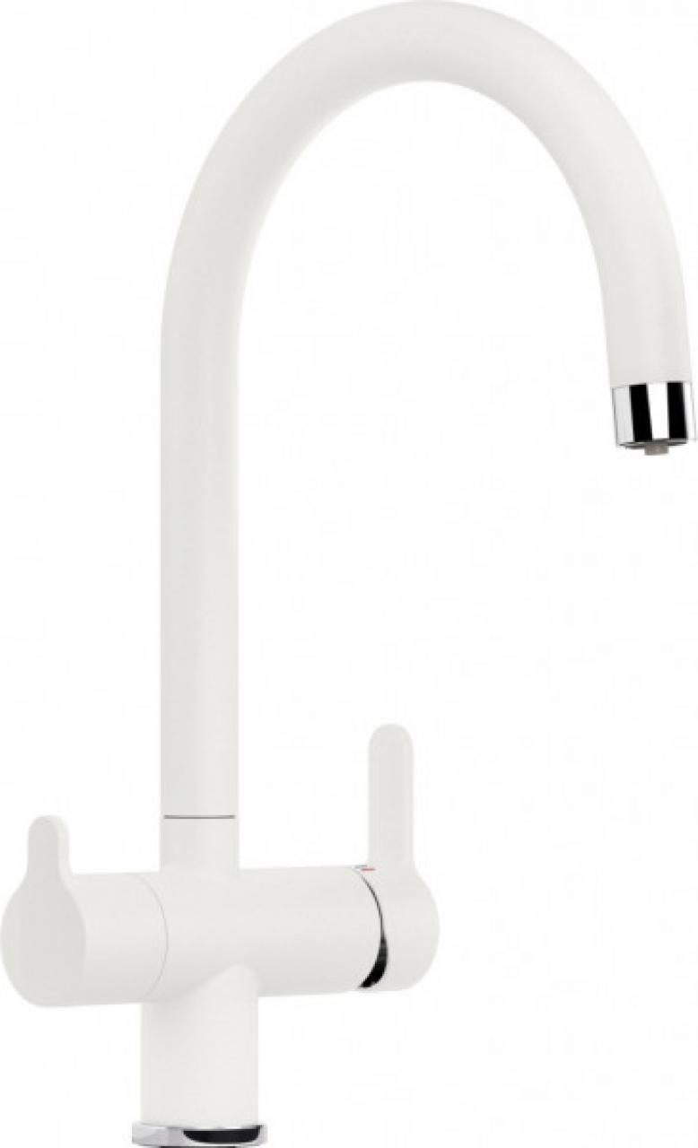 Смеситель для кухни (мойки) Blanco Trima (гранит) однорычажный белый