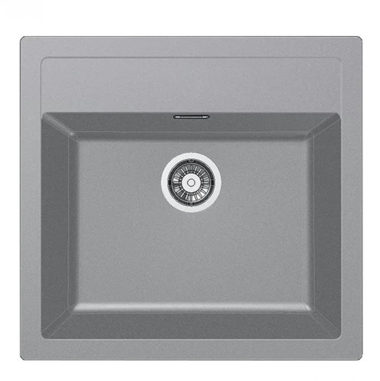 Врезная кухонная мойка 56 см FRANKE SID 610 серый