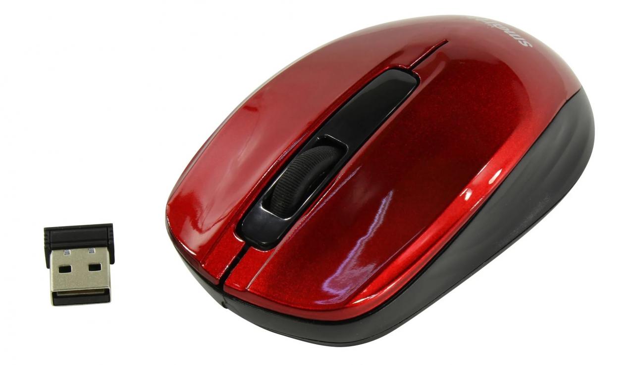 Беспроводная мышь SmartBuy One SBM-332AG, red