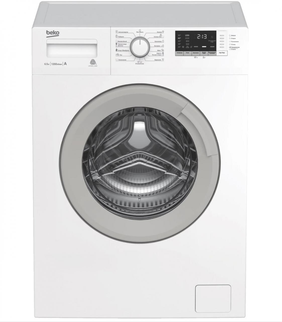 Стиральная машина Beko WSRE 6H612 ZSW, белый
