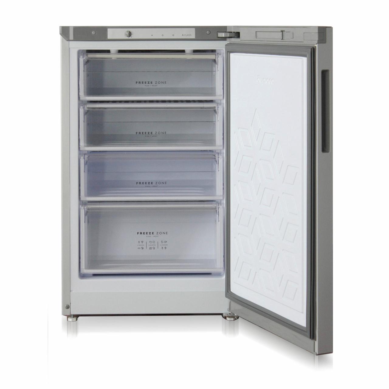 Морозильная камера Бирюса M 6048 металлик