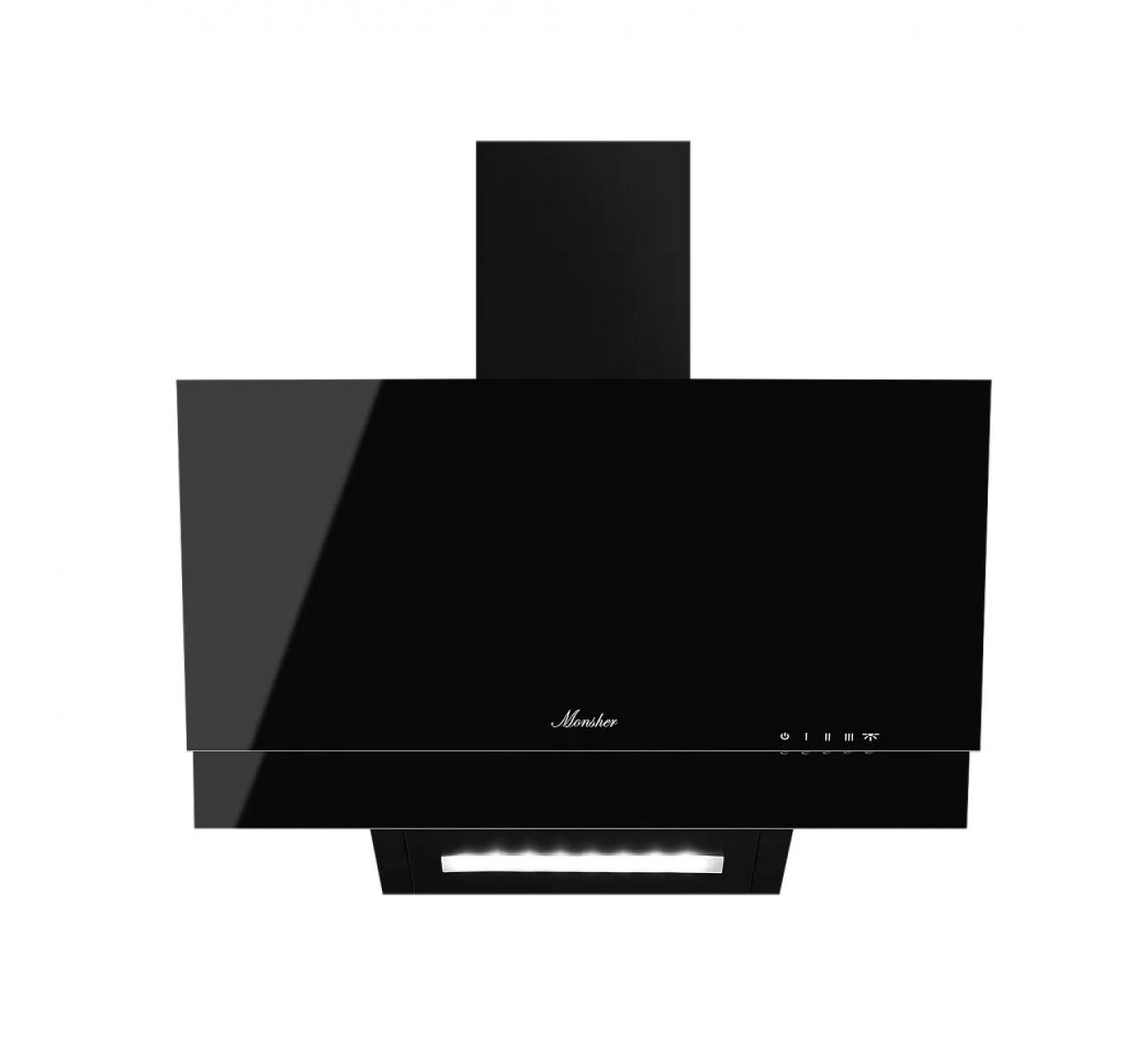 Наклонная вытяжка MONSHER ROUEN 60, noir