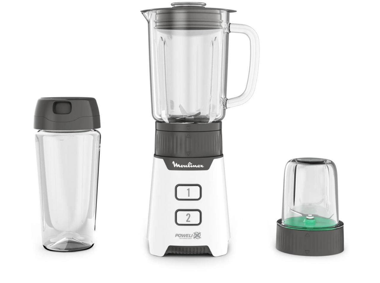 Блендер стационарный Moulinex Minimix LM16L110 400 Вт белый