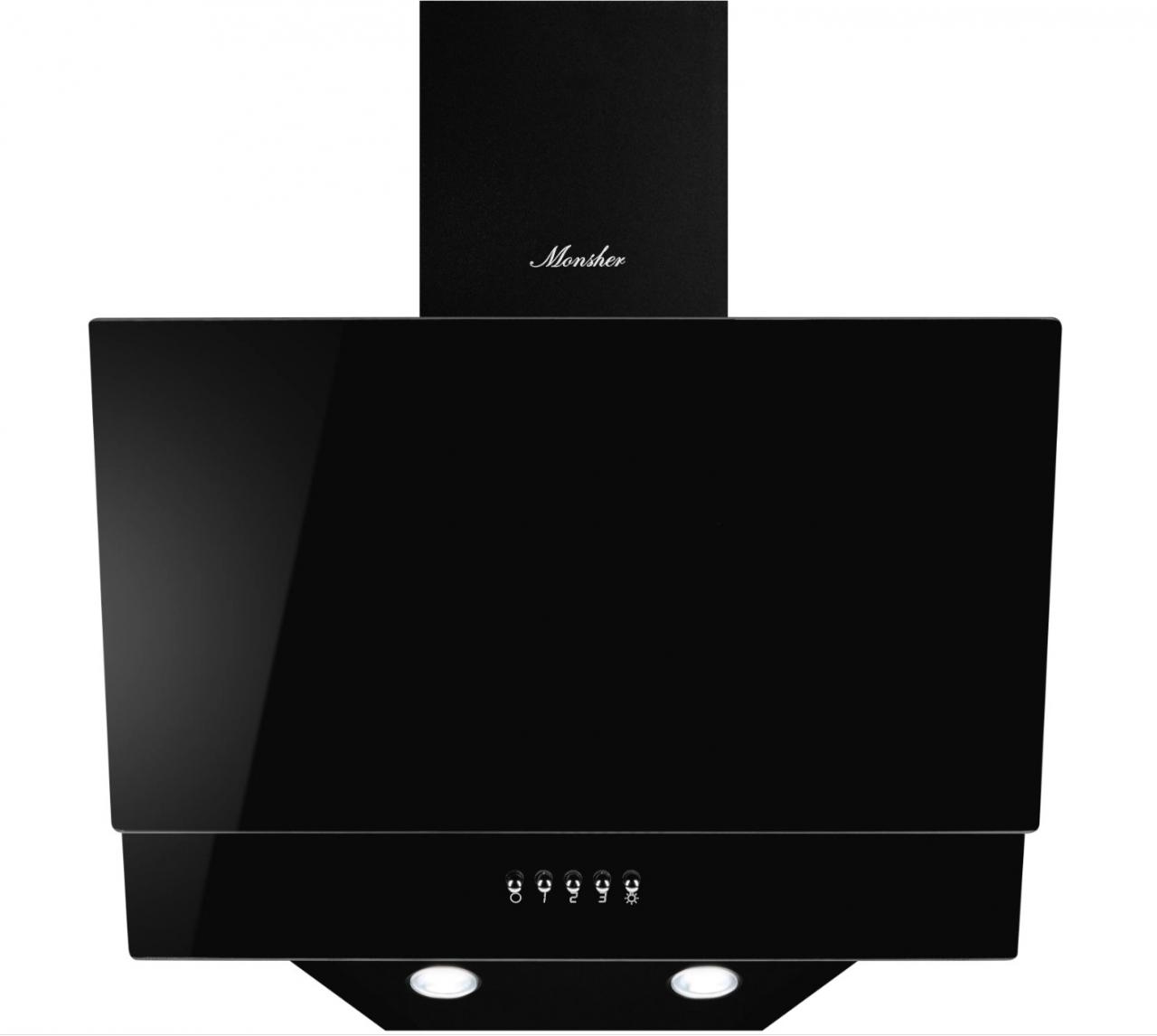 Вытяжка наклонная MONSHER ROUEN 50 Noir Verre