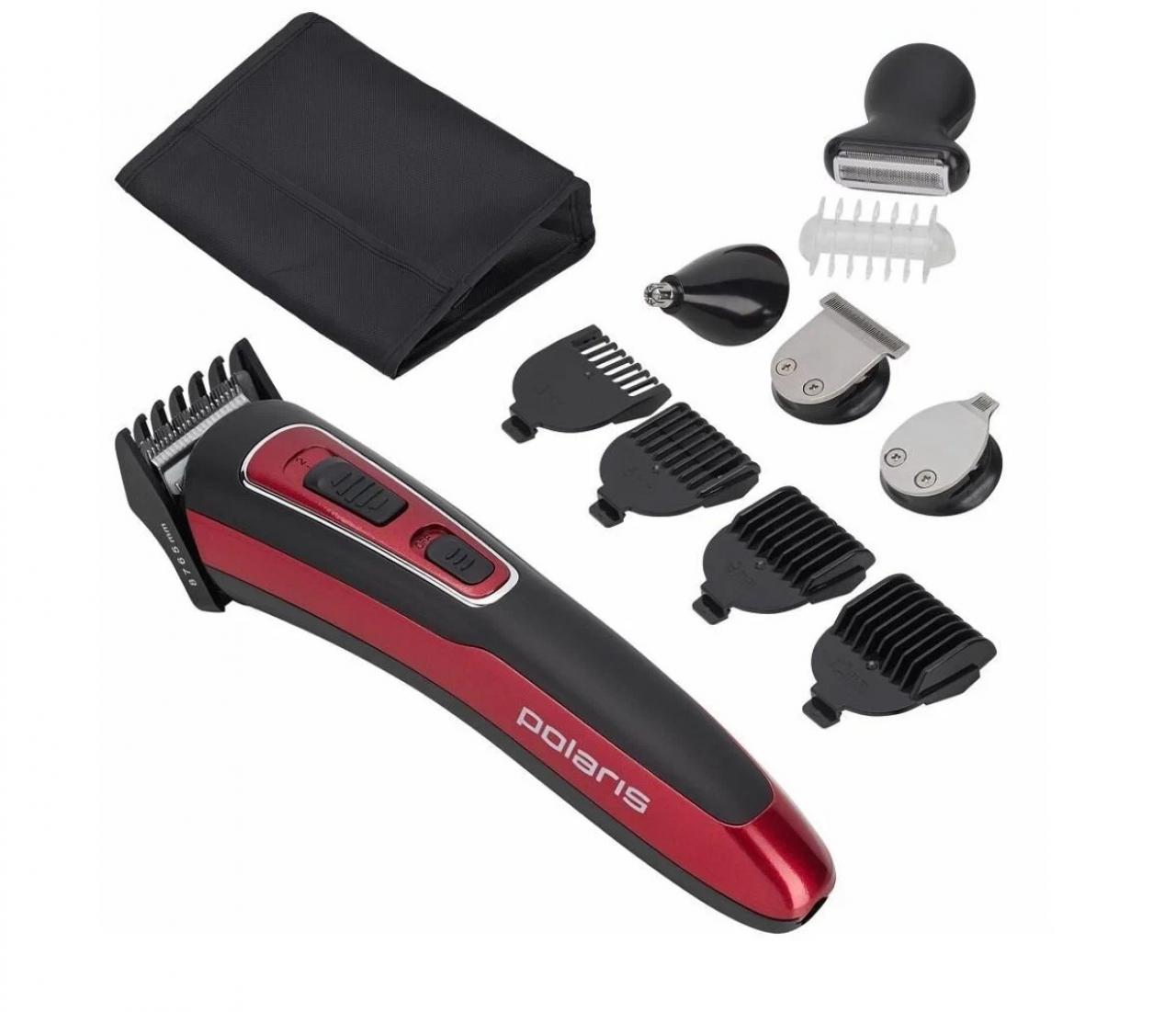 Набор для стрижки Polaris PHC 3019RC Retro черный/красный