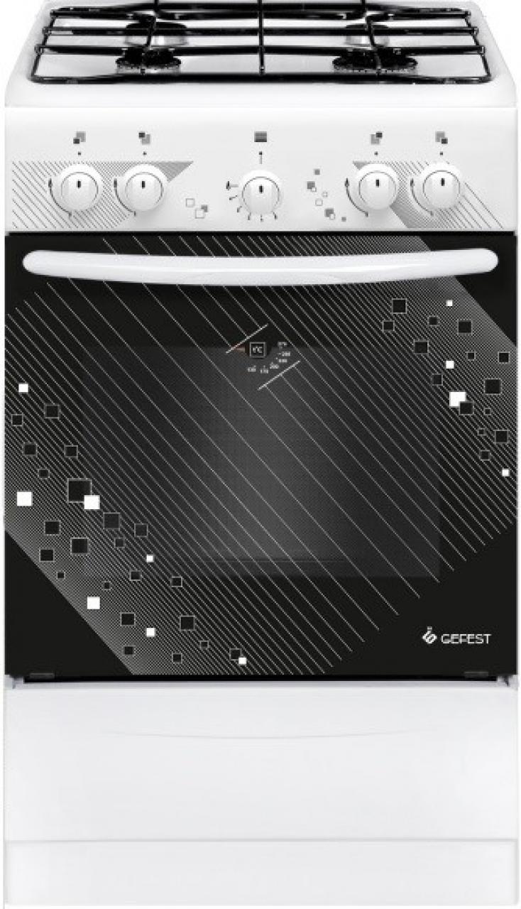 Кухонная плита Gefest ПГ 5100 0017 белый