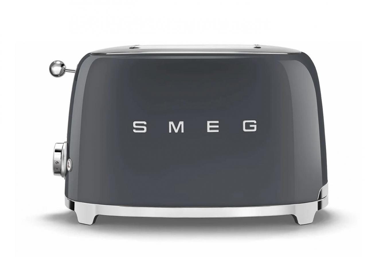 Тостер Smeg TSF01GREU серый