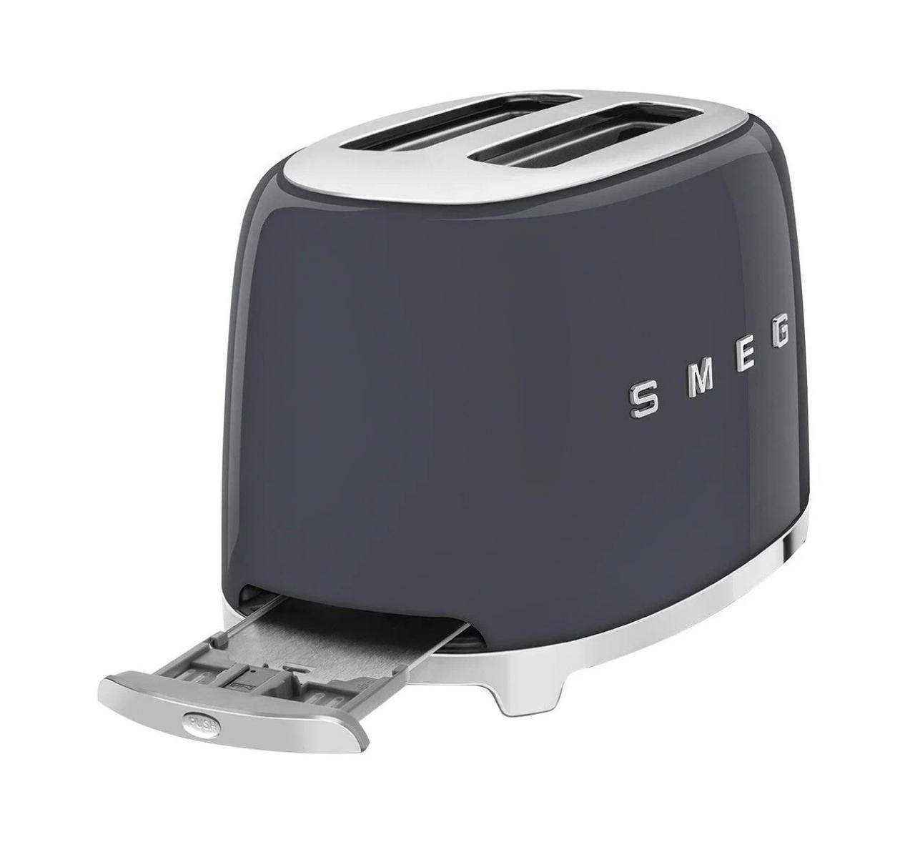 Тостер Smeg TSF01GREU серый