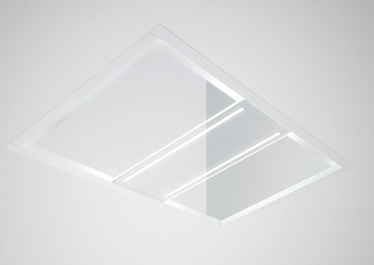 Вытяжка встраиваемая Pando E-265/130 CR BL V.1130 ECO белый