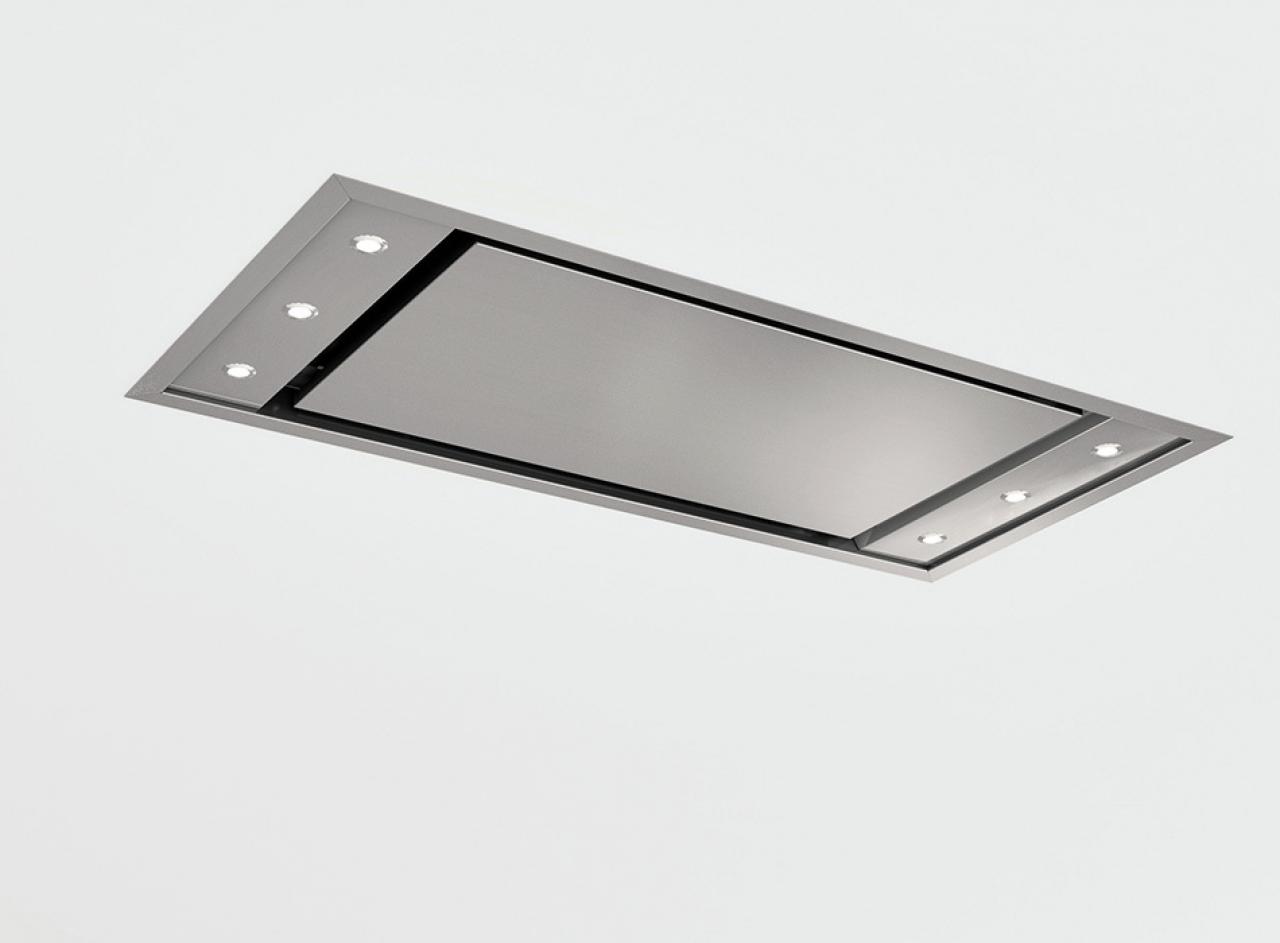 Вытяжка встраиваемая Pando E-295/90 IX V.850 INT 360 нержавеющая сталь