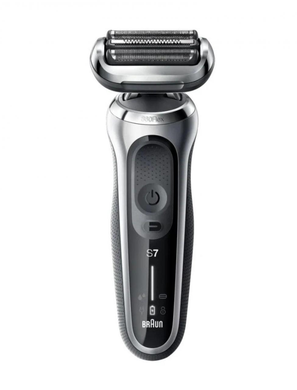 Электробритва Braun 71-S1000s серебристый/черный