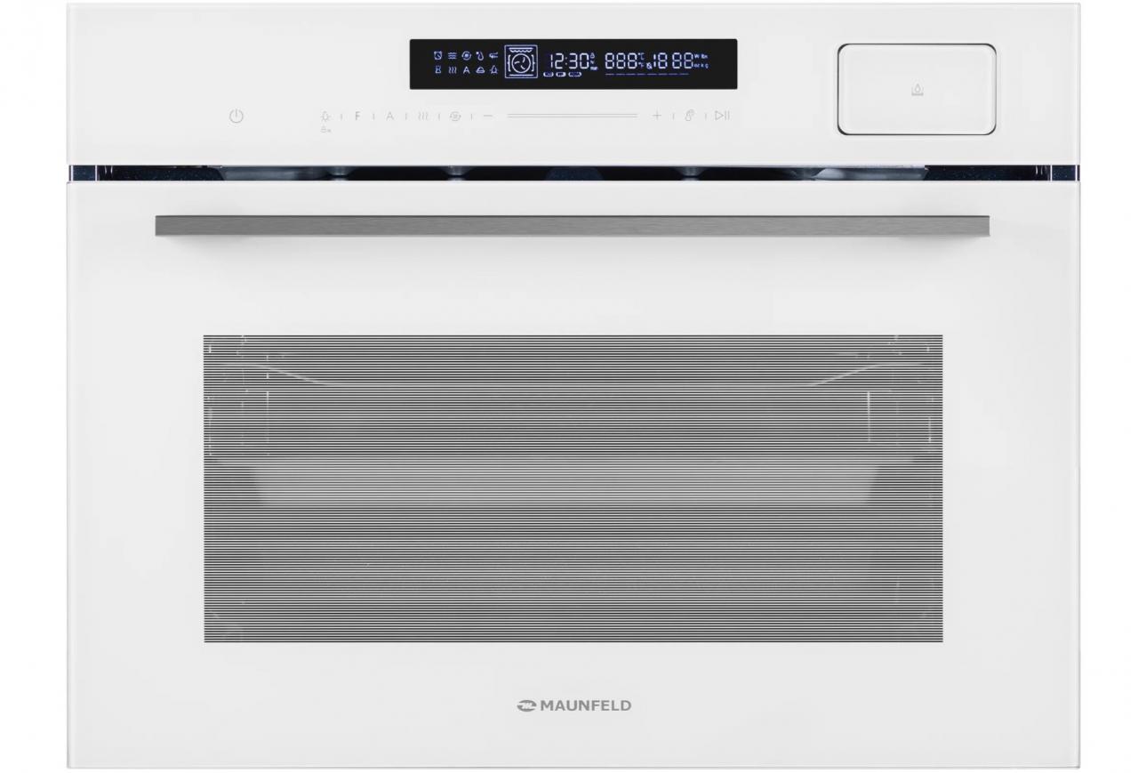 Шкаф духовой электрический с паром MAUNFELD MCMO5016STGW