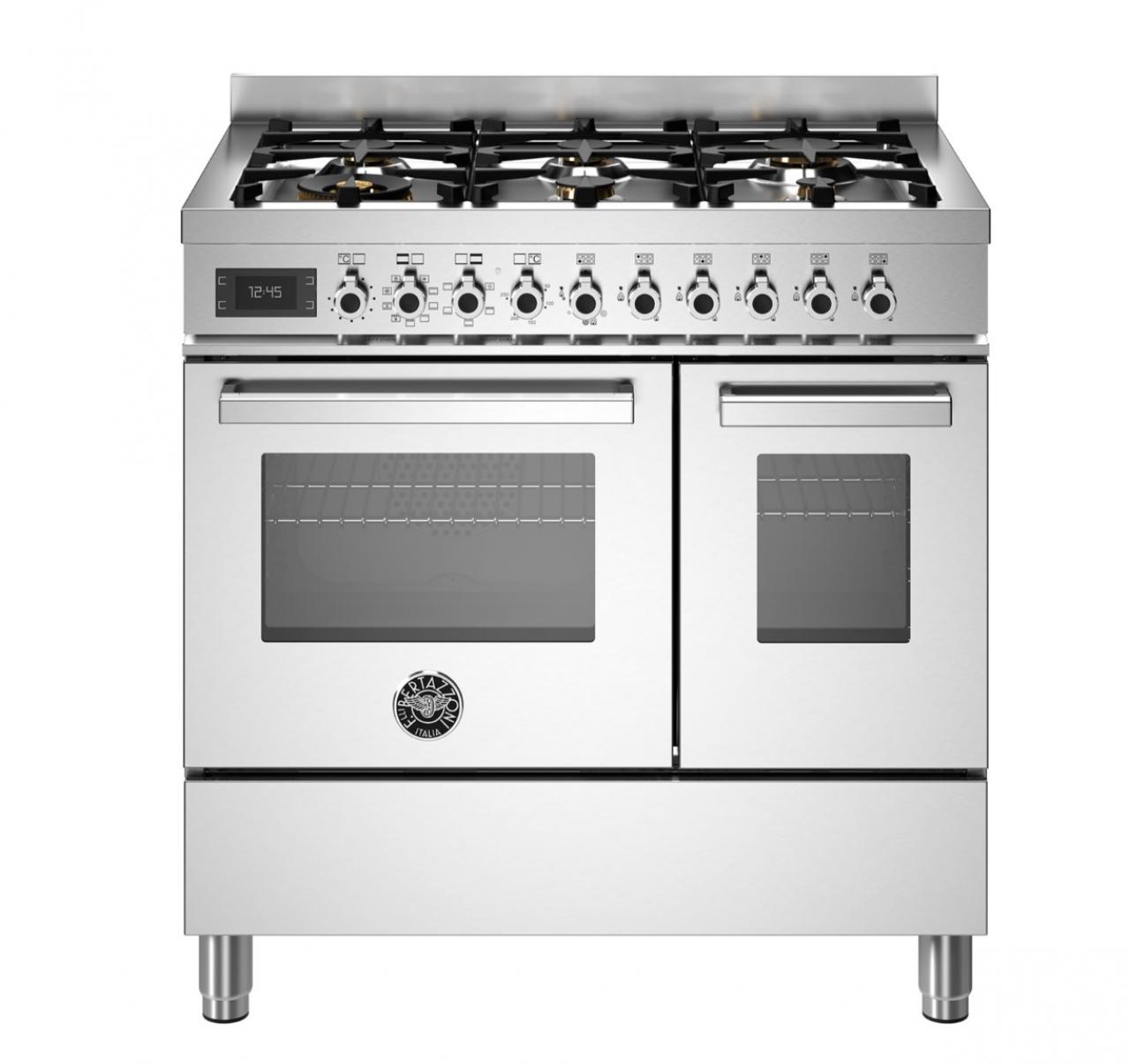Кухонная плита Bertazzoni PRO96L2EXT нержавеющая сталь/серебро