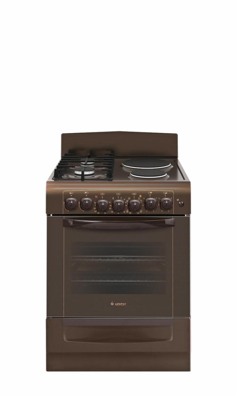 Кухонная комбинированная плита GEFEST ПГЭ 6112-02 0137