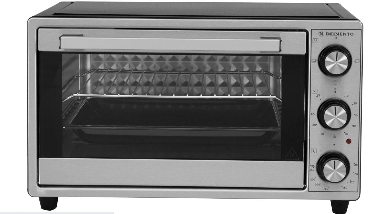 Мини-печь DELVENTO D2502 серебристый