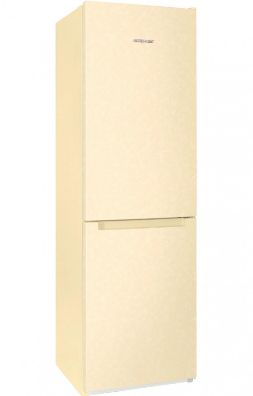 Холодильник NORDFROST NRB 152 Me двухкамерный, 320 л объем мрамор бежевый