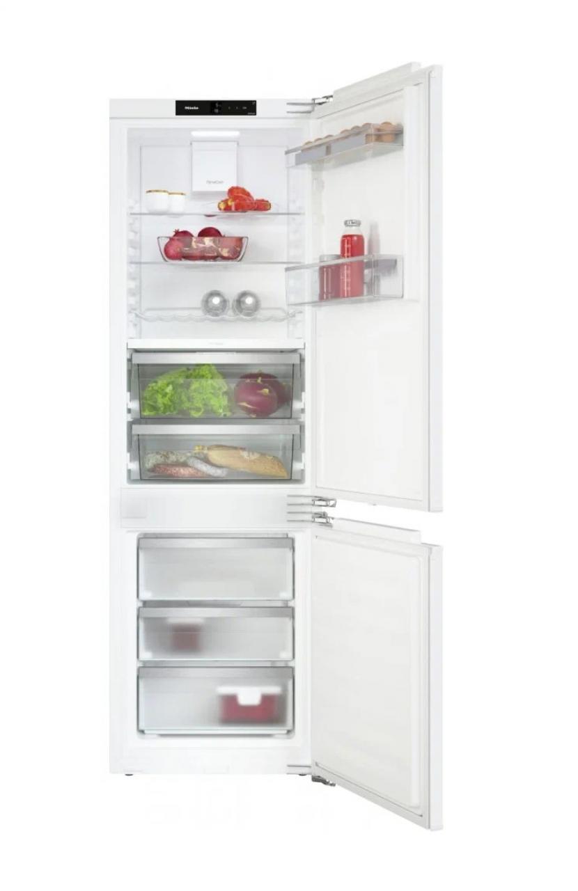 Холодильник-морозильник встраиваемый Miele KFN7744E цвет белый