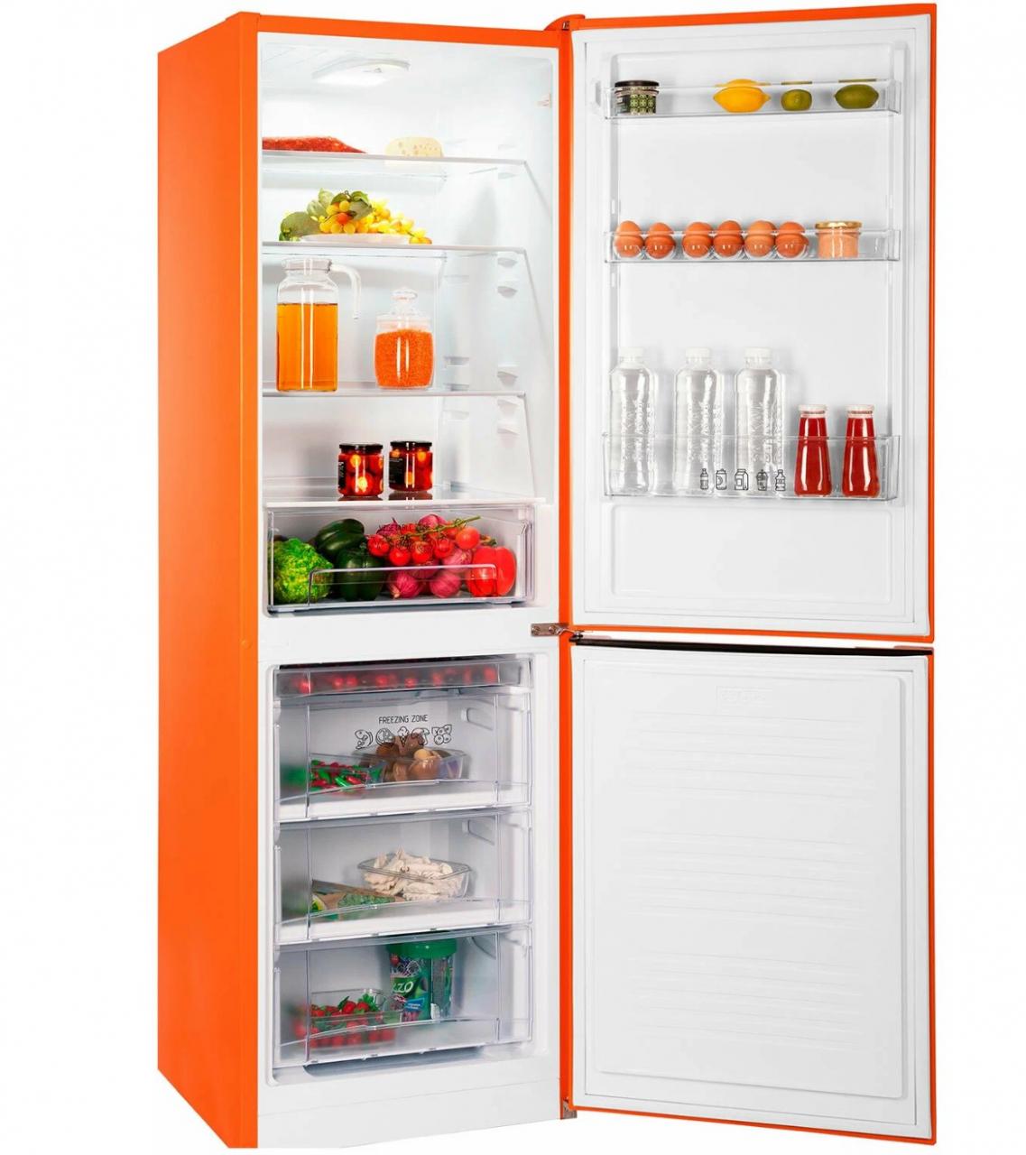 Холодильник Nordfrost NRB 162NF OR оранжевый
