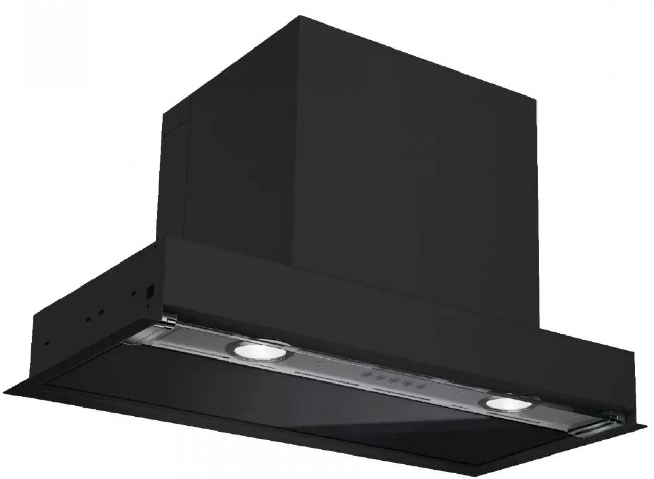 Вытяжка встраиваемая Elikor Sense Glass 60П-1000 черный