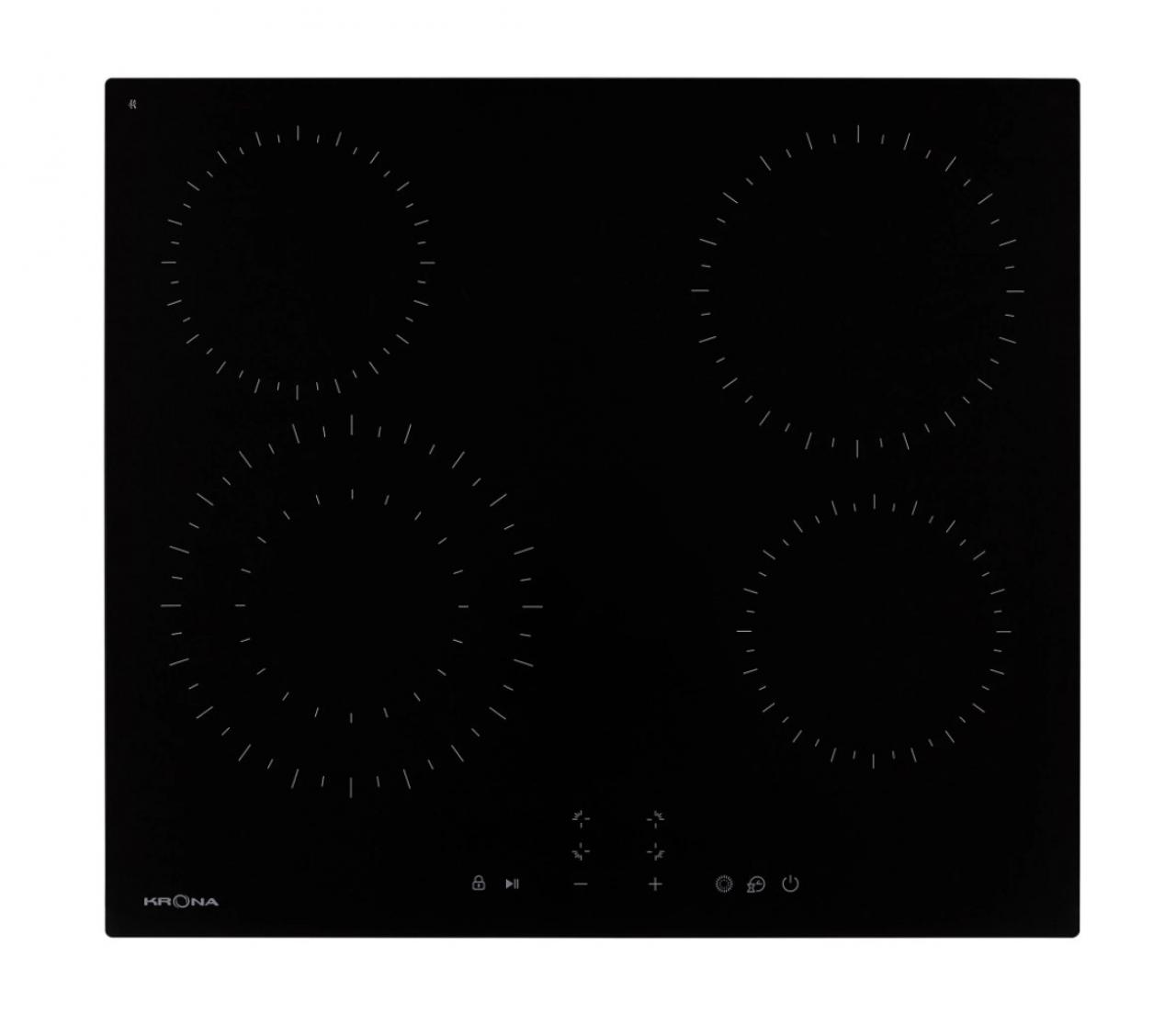 Электрическая варочная панель KRONA ZAUBER 60 BL 1DZTK