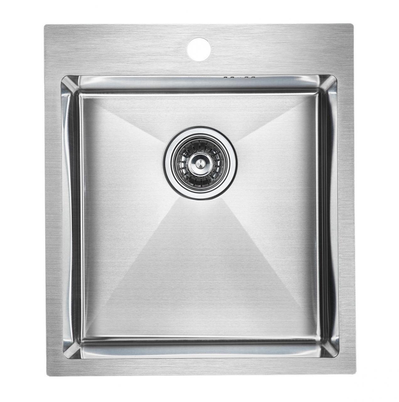 Кухонная мойка Paulmark FAVOR PM214551-BS нержавеющая сталь брашированная