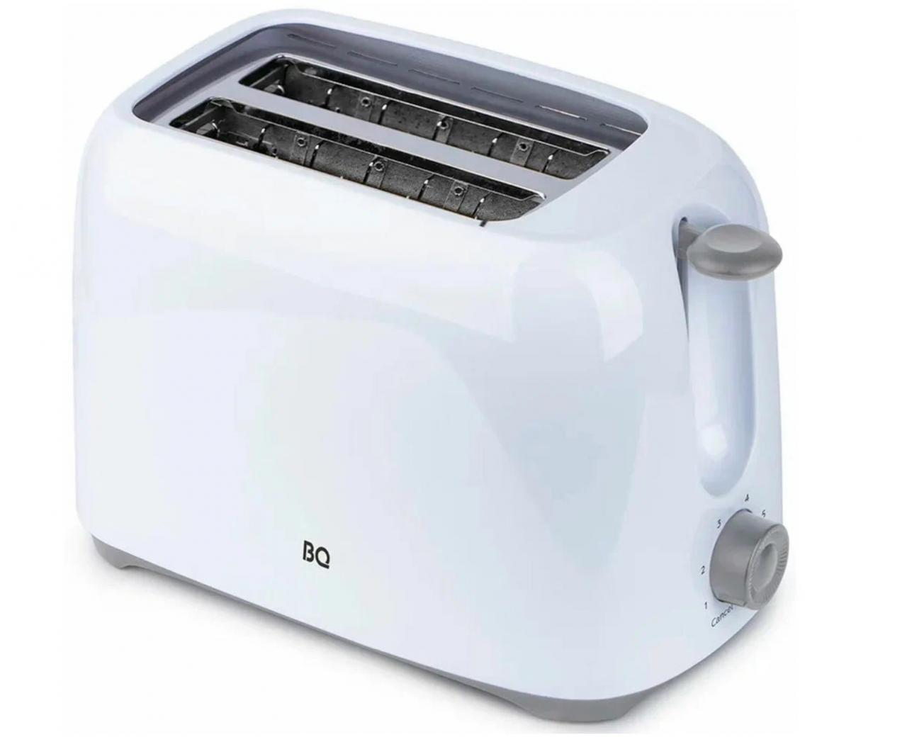 Тостер BQ T1007 белый/серый