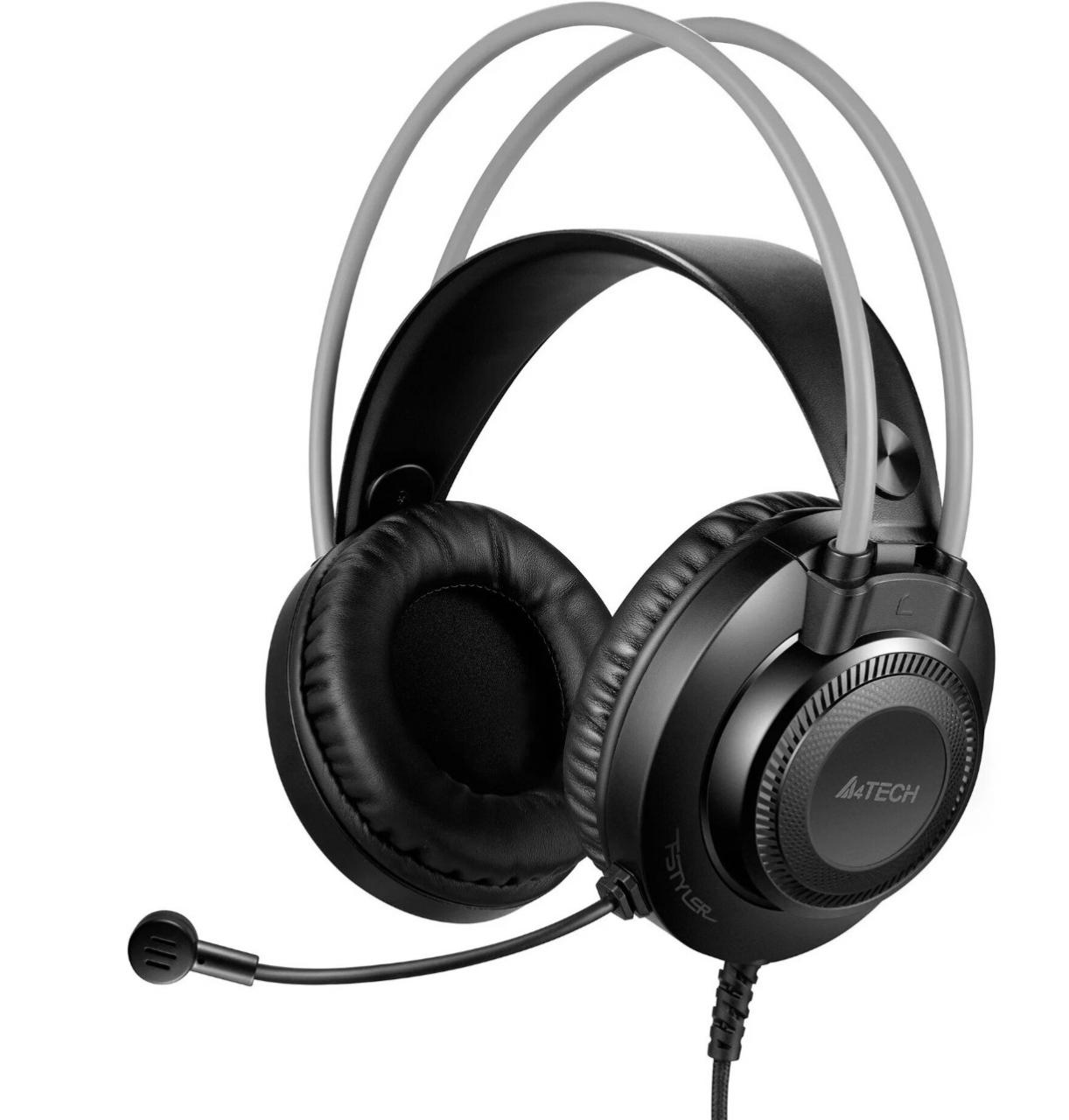 Гарнитура A4TECH Fstyler FH200U серый (FH200U GREY)