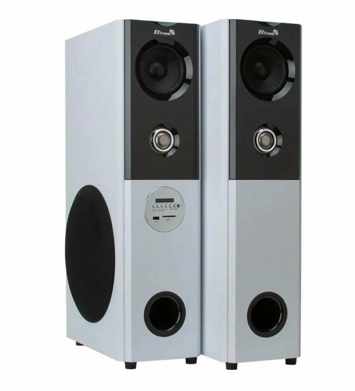 Акустическая система ElTronic 20-82 HOME SOUND комплект 2 колонки, динамик 6шт белый