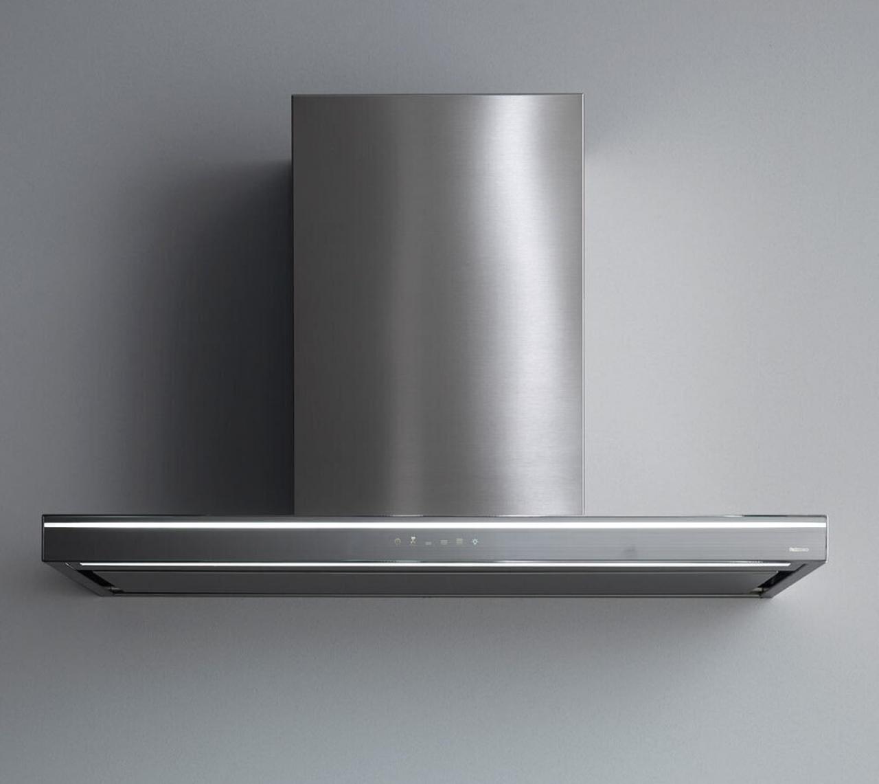 Вытяжка Falmec LUMINA NRS GLASS STEEL 90