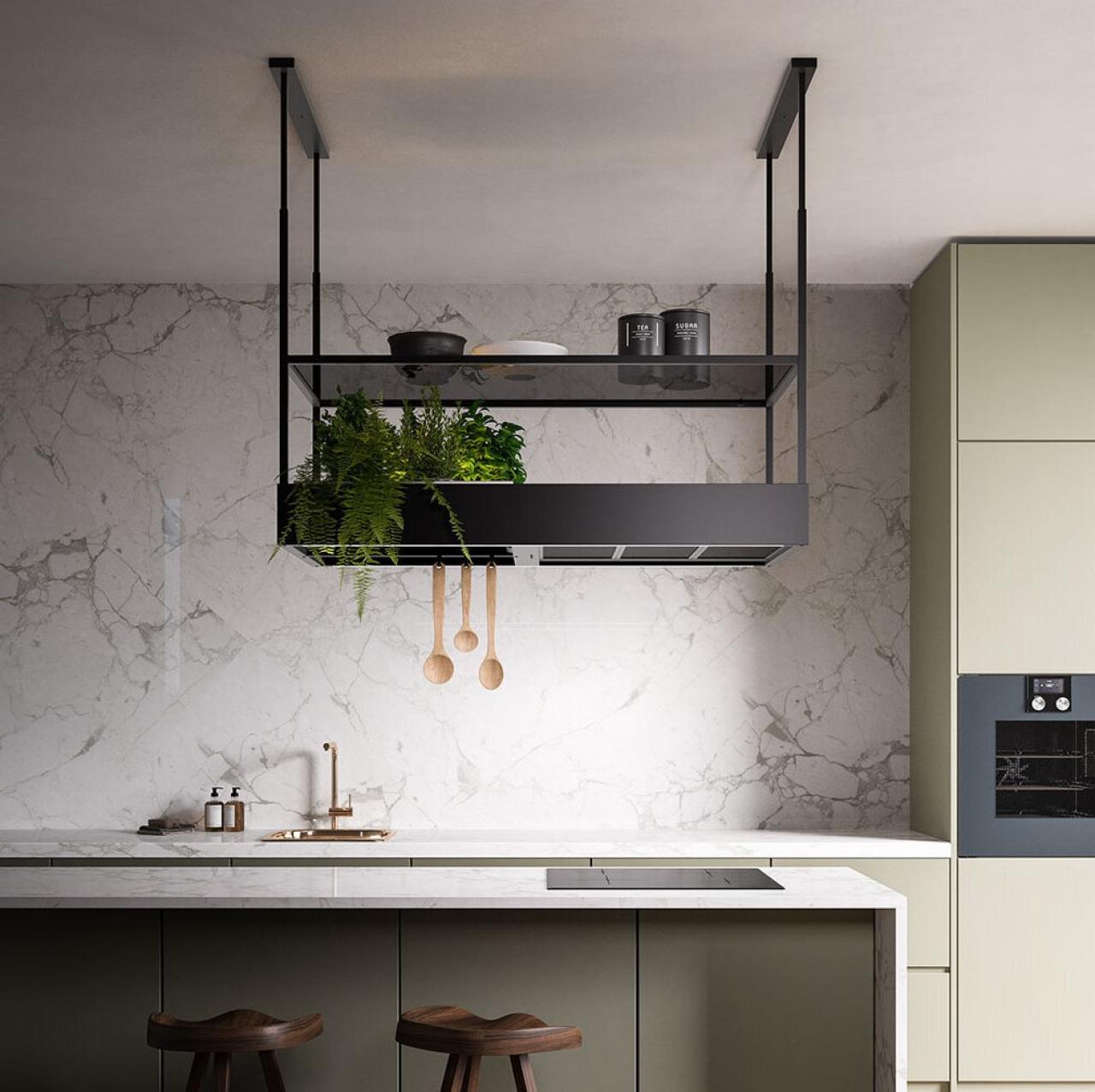 Вытяжка островная Falmec SPAZIO 130 NERO