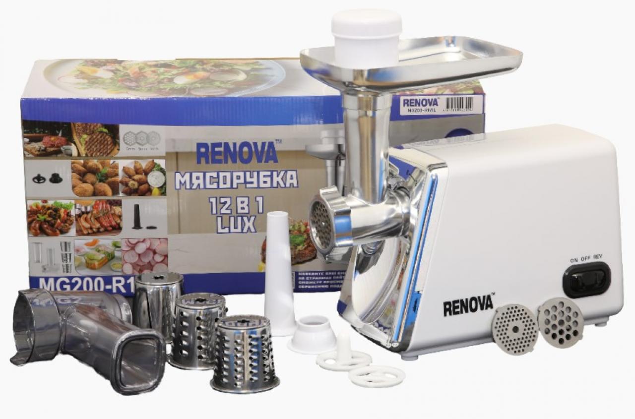 Мясорубка RENOVA MG200-R1WL