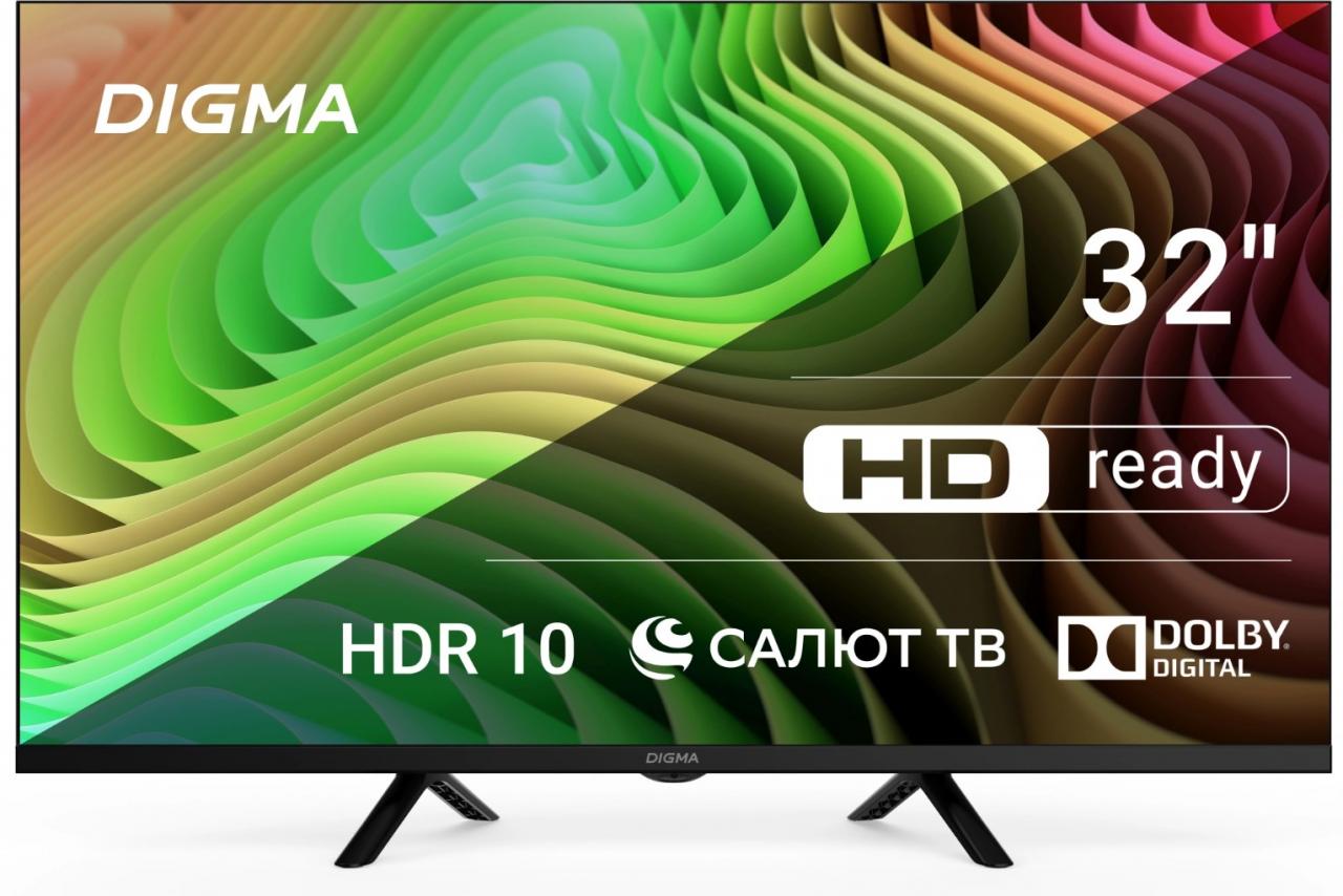 LED-телевизор DIGMA DM-LED32SBB34 Smart 32" черный