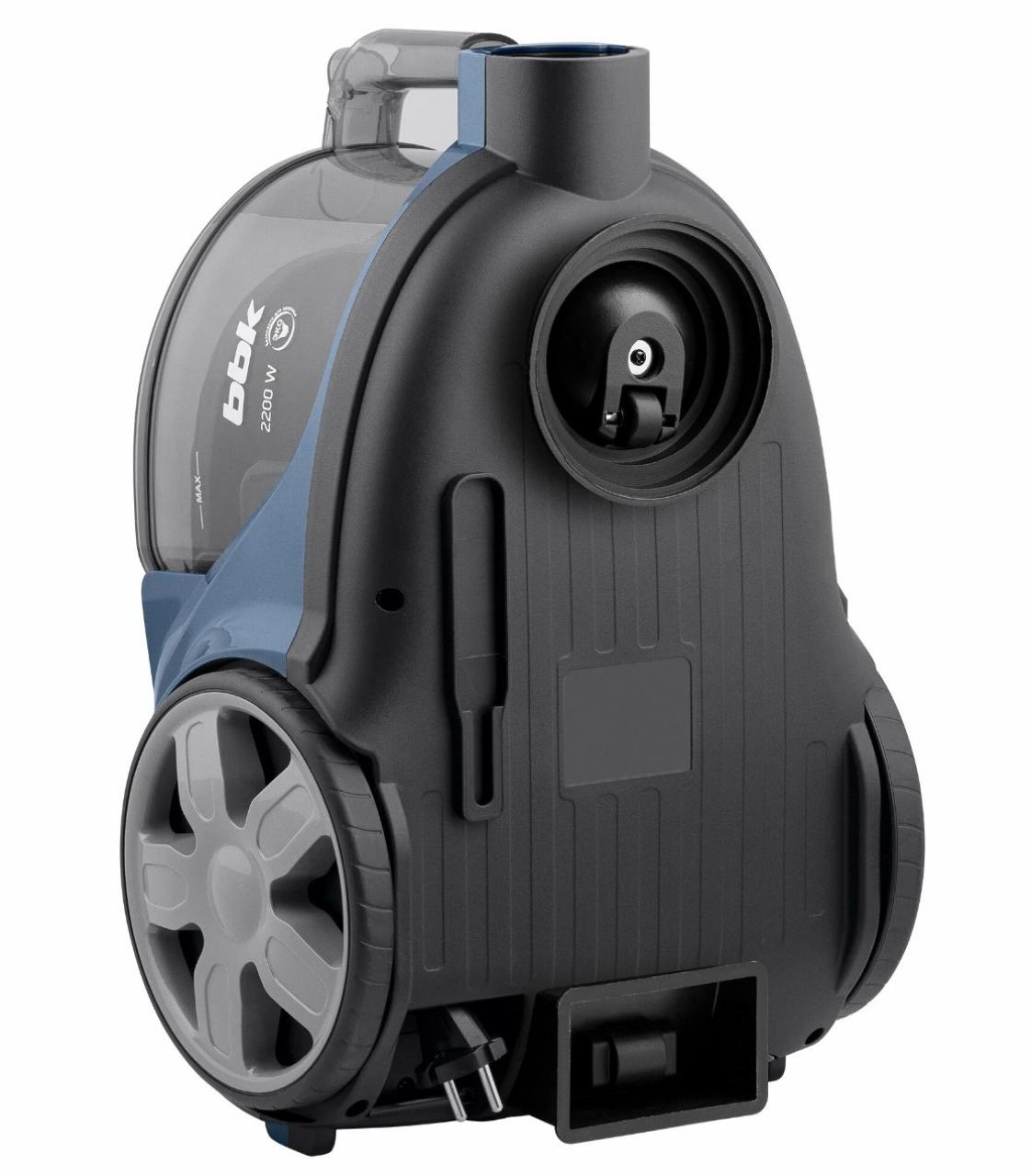 Пылесос BBK BV1901 синий/серый