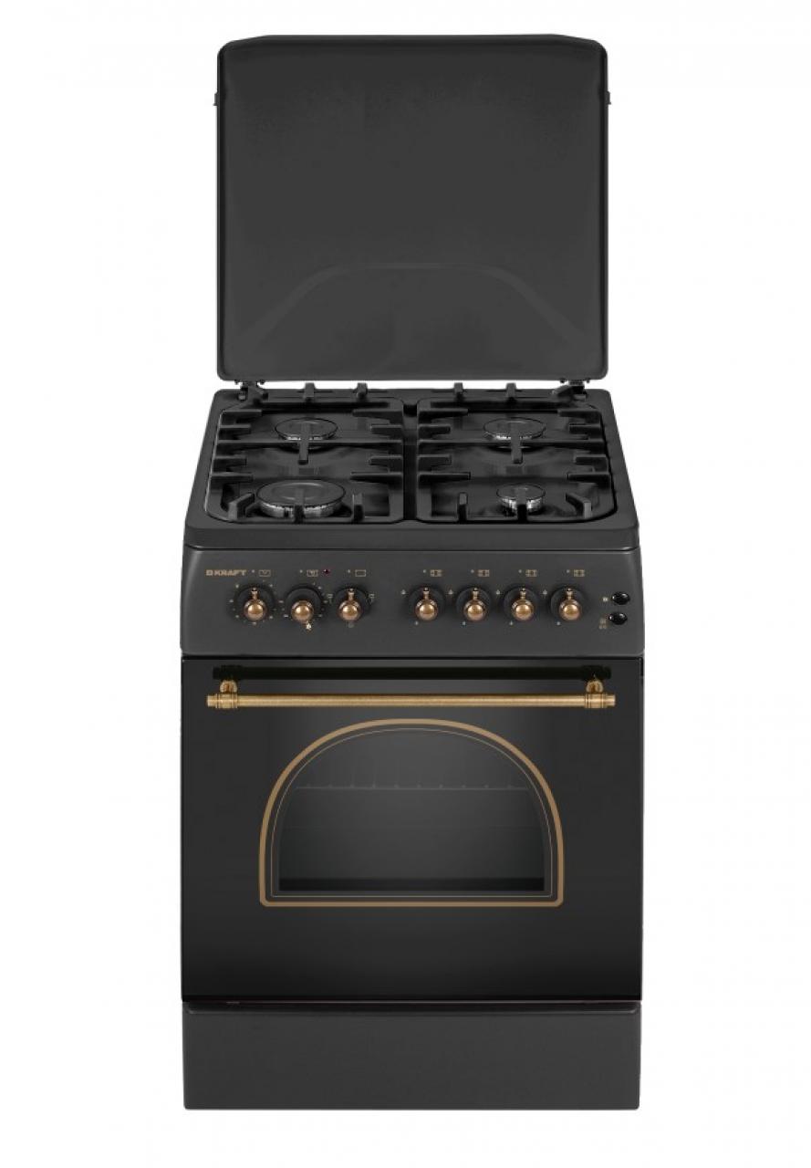 Кухонная плита Kraft KF-FSK6406 AEBLRI черный