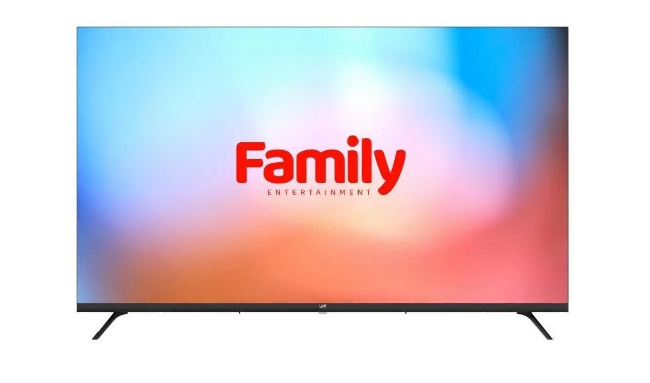 LED-телевизор Leff 43U580T 43" черный