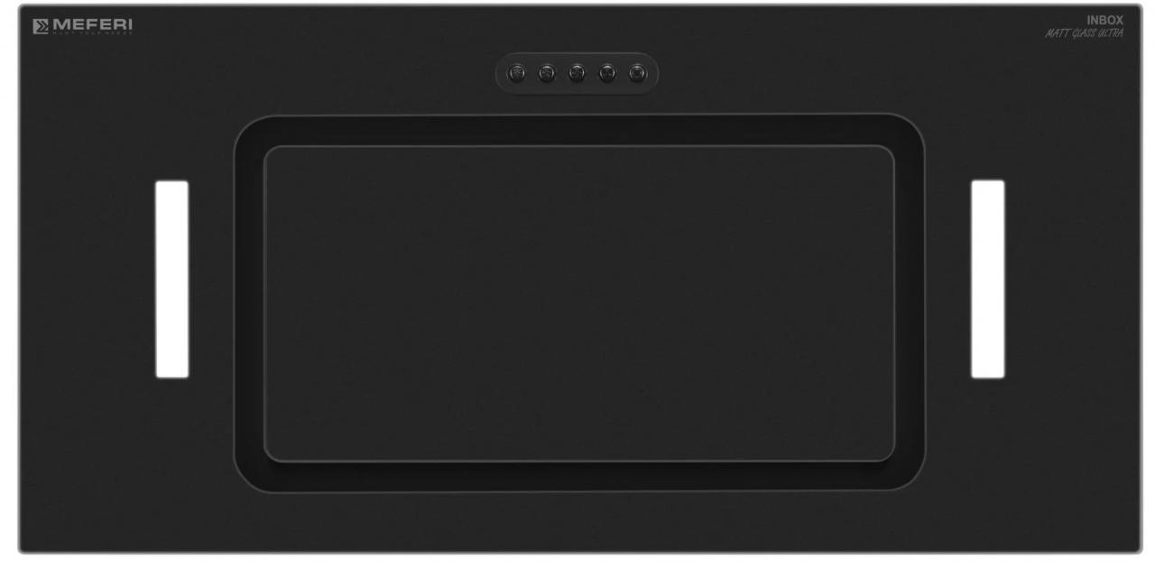 Вытяжка встраиваемая MEFERI INBOX60BK MATT GLASS ULTRA